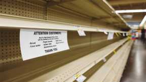 Worried About Empty Store Shelves? Here Are the 5 Commodities That Will Be Hardest To Find